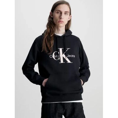 Calvin Klein Bio-Baumwoll-Hoodie - Schwarz/Grau - Hoodie Calvin Klein Bio-Baumwoll-Hoodie - Schwarz/Grau - Hoodie