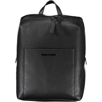 Rucsac Negru Calvin Klein - Reglabil, Poliester Reciclat, Stil Modern Rucsac Negru Calvin Klein - Reglabil, Poliester Reciclat, Stil Modern