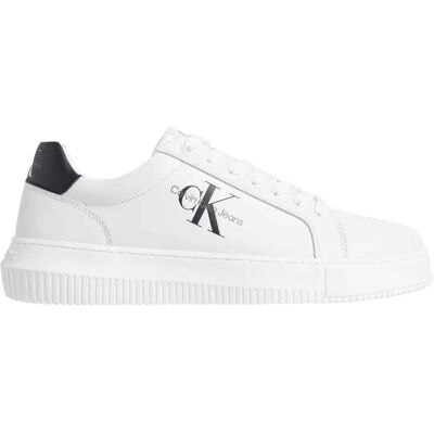 Calvin Klein Jeans YM0YM00681 Sneakers bianche in pelle casual - Sneakers Calvin Klein Jeans YM0YM00681 Sneakers bianche in pelle casual - Sneakers