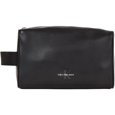 Calvin Klein Jeans K50K511443 Monogramma Morbido Nero - Necessaire Calvin Klein Jeans K50K511443 Monogramma Morbido Nero - Necessaire