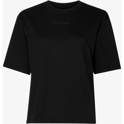 Calvin Klein Jeans - XS Czarna Bawełniana Koszulka - Typ Produktu Calvin Klein Jeans - XS Czarna Bawełniana Koszulka - Typ Produktu