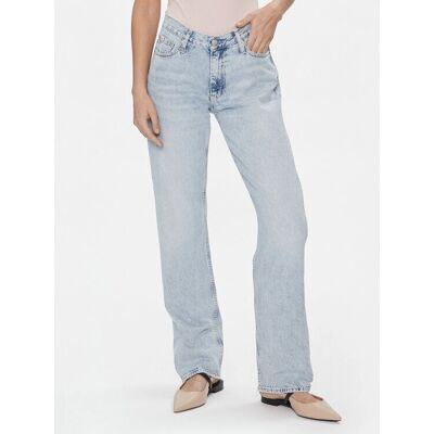 Calvin Klein Jeans - Světle modré džíny s nízkým pasem - W27/L32 Calvin Klein Jeans - Světle modré džíny s nízkým pasem - W27/L32
