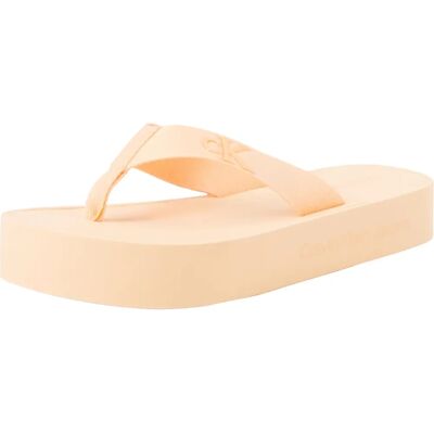 Calvin Klein Flatform Flipflop Jelly sandały różowe YW0YW01398 Calvin Klein Flatform Flipflop Jelly sandały różowe YW0YW01398