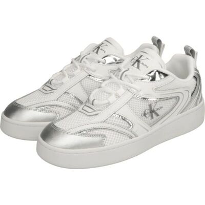 Calvin Klein Jeans Basket Cupsole Edzőcipő - Fehér - Méret UK 6 Calvin Klein Jeans Basket Cupsole Edzőcipő - Fehér - Méret UK 6