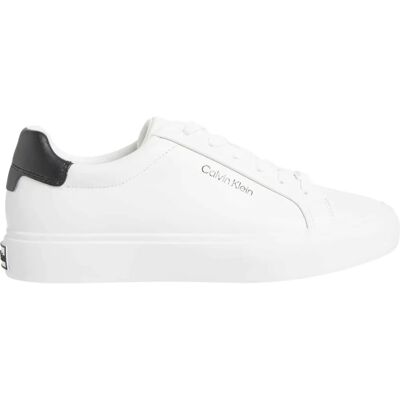 Calvin Klein Modell HW0HW02037 Leder Weiße Low Top - Schuhe Calvin Klein Modell HW0HW02037 Leder Weiße Low Top - Schuhe