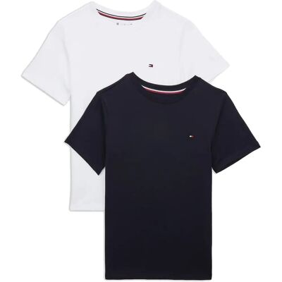 Tommy Hilfiger Kinder Baumwoll T-Shirt 2er Pack Tommy Hilfiger Kinder Baumwoll T-Shirt 2er Pack