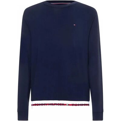 Tommy Hilfiger Mikina z opakovaným logem (UM0UM01928) pustynne niebo Tommy Hilfiger Mikina z opakovaným logem (UM0UM01928) pustynne niebo