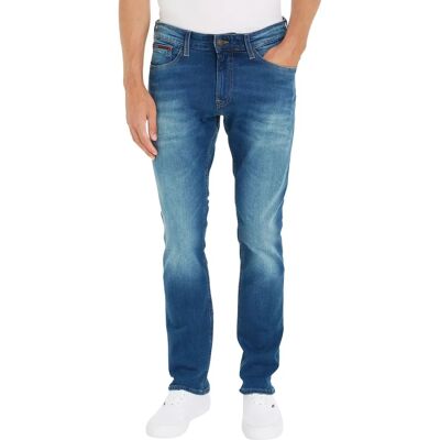 Tommy Hilfiger Scanton Jeans - Slim Fit blekta jeans wilson medelblå stretch Tommy Hilfiger Scanton Jeans - Slim Fit blekta jeans wilson medelblå stretch