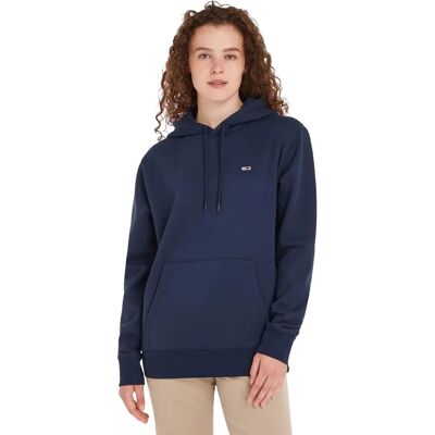 Tommy Jeans Modell DM0DM09593 Fleece hoodie av ekologisk bomull Tommy Jeans Modell DM0DM09593 Fleece hoodie av ekologisk bomull