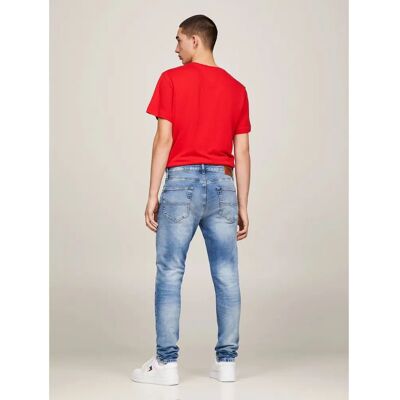 Tommy Hilfiger Slim Fit Tapered Faded Jeans wilson ljusblå stretch Tommy Hilfiger Slim Fit Tapered Faded Jeans wilson ljusblå stretch