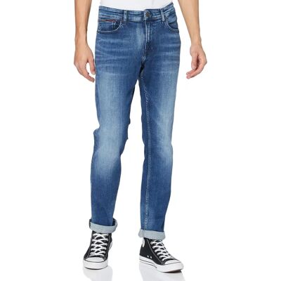 Tommy Hilfiger Scanton Jeans - Slim Fit dżinsy dynamiczny jacob średni niebieski stretch Tommy Hilfiger Scanton Jeans - Slim Fit dżinsy dynamiczny jacob średni niebieski stretch