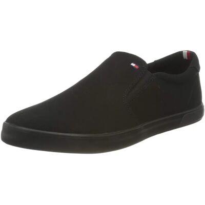 Tommy Hilfiger FM0FM00597 Svarta Slip-On Sneakers - Sneakers Tommy Hilfiger FM0FM00597 Svarta Slip-On Sneakers - Sneakers