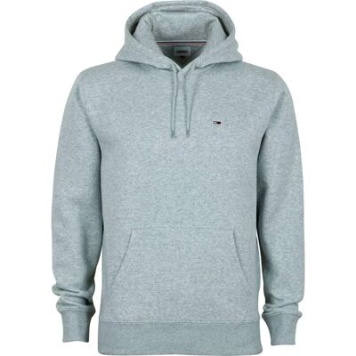 Sweat à capuche gris Tommy Jeans - Coton biologique Sweat à capuche gris Tommy Jeans - Coton biologique