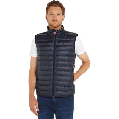 Tommy Hilfiger Packable Quiltad Väst (MW0MW18762) - ökenhimmel Tommy Hilfiger Packable Quiltad Väst (MW0MW18762) - ökenhimmel