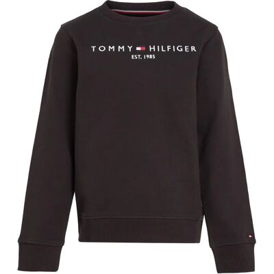 Tommy Hilfiger Dziecięcy sweter z logo z organicznej bawełny - Sweter Tommy Hilfiger Dziecięcy sweter z logo z organicznej bawełny - Sweter