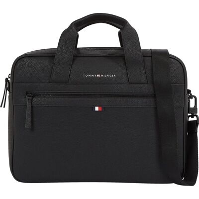 Tommy Hilfiger AM0AM09507 Laptop Tasker - Zwykły Tommy Hilfiger AM0AM09507 Laptop Tasker - Zwykły