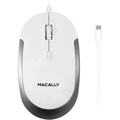 Mouse Macally UCDYNAMOUSE - USB-C - Casual - 2400 dpi Mouse Macally UCDYNAMOUSE - USB-C - Casual - 2400 dpi