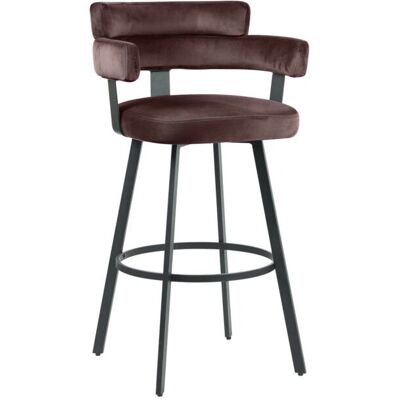 LABEL51 - Bardio - Taupe - 75cm - Barkruk LABEL51 - Bardio - Taupe - 75cm - Barkruk