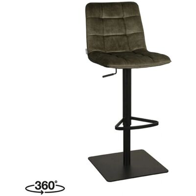 LABEL51 - Juul - Hunter - Velours - Barkruk LABEL51 - Juul - Hunter - Velours - Barkruk