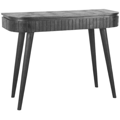 LABEL51 Nils Bureau - Mango Hout - Zwart - 100cm LABEL51 Nils Bureau - Mango Hout - Zwart - 100cm