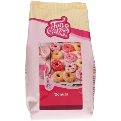 Mélange pour Donuts Funcakes - 500g - Publicité Mélange pour Donuts Funcakes - 500g - Publicité