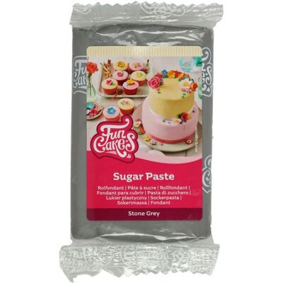 Funcakes fondant - Gris vanille 250g - fondant - Publicité Funcakes fondant - Gris vanille 250g - fondant - Publicité