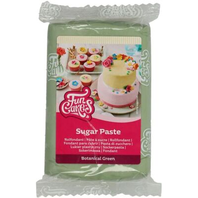 Funcakes Fondant vert Botanical Green 250 g - Fondant - Publicité Funcakes Fondant vert Botanical Green 250 g - Fondant - Publicité
