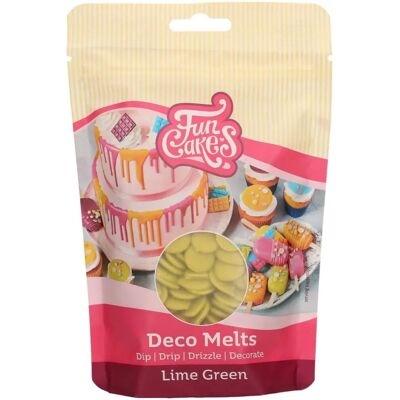 Funcakes Pastilles Vert Citron Lime - 250 g - Décoration - Publicité Funcakes Pastilles Vert Citron Lime - 250 g - Décoration - Publicité