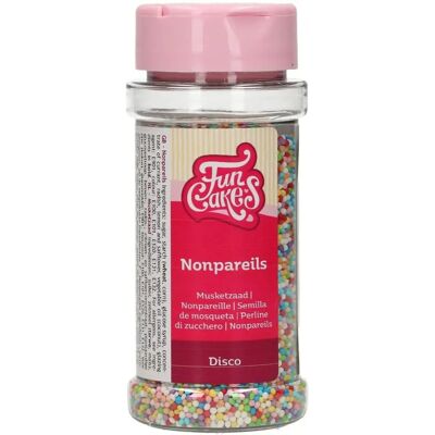 Générique Perles de Sucre Multicolores - 80g - Nonpareils - Publicité Générique Perles de Sucre Multicolores - 80g - Nonpareils - Publicité