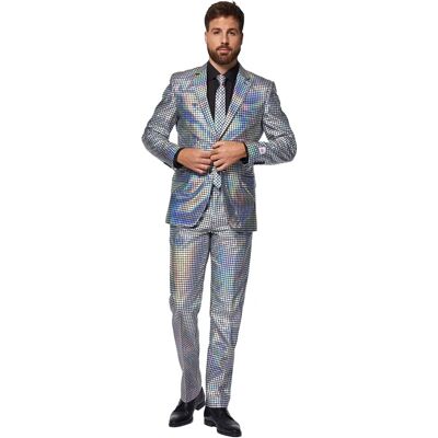Opposuits Discoballer Anzug - Silber & Mehrfarben - Anzug Opposuits Discoballer Anzug - Silber & Mehrfarben - Anzug