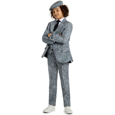 Suitmeister 1920s Grey Gangster Costume for Kids - Costumes Suitmeister 1920s Grey Gangster Costume for Kids - Costumes