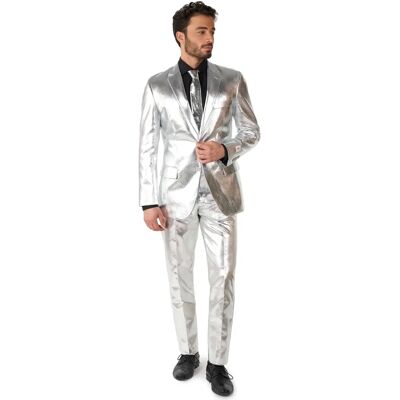 Opposuits Silver Slim-Fit Costume XL Opposuits Silver Slim-Fit Costume XL
