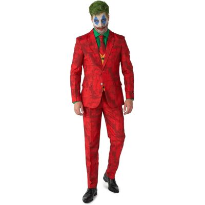 Suitmeister Joker-Kostüm - EU 50 - Rot, Gelb, Grün Suitmeister Joker-Kostüm - EU 50 - Rot, Gelb, Grün