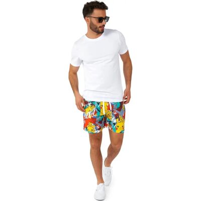 OppoSuits Pika Pikachu Sommer Set - Buntes Hemd & Shorts OppoSuits Pika Pikachu Sommer Set - Buntes Hemd & Shorts