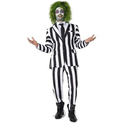 Suitmeister Beetlejuice Kostüm - Polyester, S-XXL - Kostüme Suitmeister Beetlejuice Kostüm - Polyester, S-XXL - Kostüme