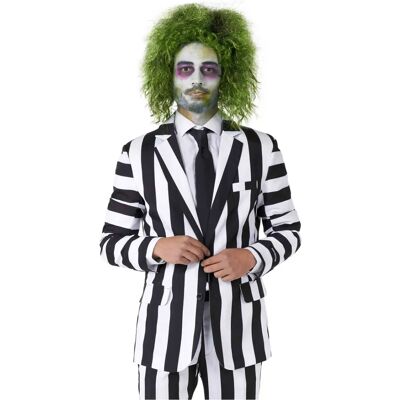 Suitmeister Beetlejuice Kostüm - Schwarz/Weiß - Kostüme Suitmeister Beetlejuice Kostüm - Schwarz/Weiß - Kostüme