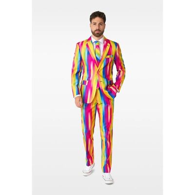 Opposuits Rainbow Glaze Kostüm - Regenbogen, Slim Fit, Polyester Opposuits Rainbow Glaze Kostüm - Regenbogen, Slim Fit, Polyester