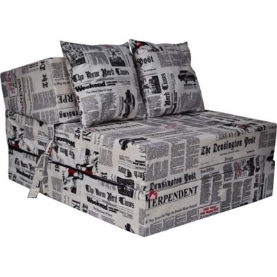 Colchón plegable de lujo Viking Choice 200x70x15 con almohadas Colchón plegable de lujo Viking Choice 200x70x15 con almohadas