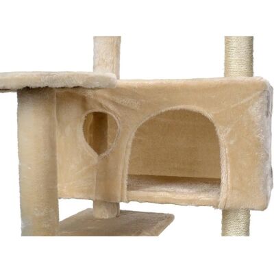 Viking Choice Árbol para Gatos - Beige - XXL 131cm x 58cm x 50cm Viking Choice Árbol para Gatos - Beige - XXL 131cm x 58cm x 50cm