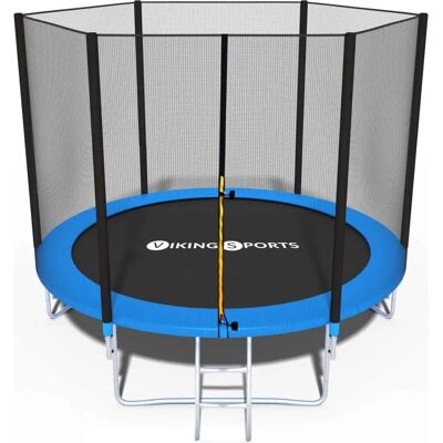 Viking Choice 244cm Trampolín - Red de Seguridad y Escalera Viking Choice 244cm Trampolín - Red de Seguridad y Escalera