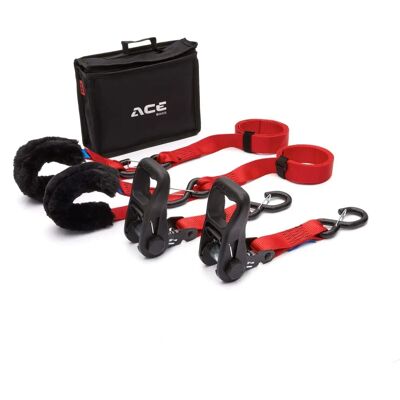 Acebikes Ratchet Premium Deluxe 2-Pack Motorbanden - Veilige Verplaatsing Acebikes Ratchet Premium Deluxe 2-Pack Motorbanden - Veilige Verplaatsing