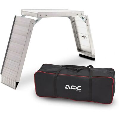 Acebikes Marke Ramp Compact - Faltbare Motorrad-Auffahrrampe Acebikes Marke Ramp Compact - Faltbare Motorrad-Auffahrrampe