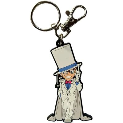 Sakami Merchandise Kaito Kid Rubber Keychain - Detective Conan Sakami Merchandise Kaito Kid Rubber Keychain - Detective Conan