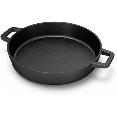 La Poêle en Fonte de The Bastard 28cm - Accessoire Barbecue Extérieur - Publicité La Poêle en Fonte de The Bastard 28cm - Accessoire Barbecue Extérieur - Publicité
