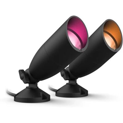 Philips Wiz Utendørsspot - Smart Belysning - RGB & Hvit - IP65 Philips Wiz Utendørsspot - Smart Belysning - RGB & Hvit - IP65