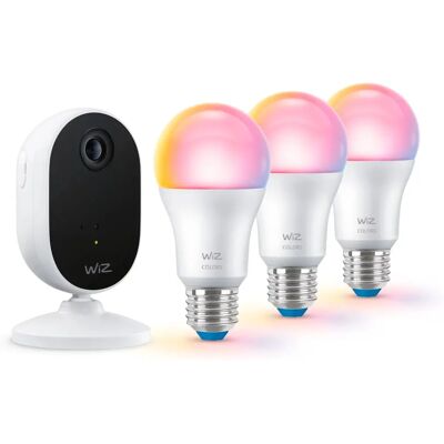 Kit d'Éclairage Intelligent Philips Wiz 8720169075016 - Surveillance à Domicile - Publicité Kit d'Éclairage Intelligent Philips Wiz 8720169075016 - Surveillance à Domicile - Publicité