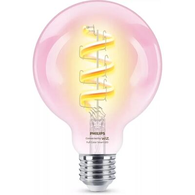 Bombilla LED RGB inteligente WiFi Bluetooth Philips G95 - 6.3W Bombilla LED RGB inteligente WiFi Bluetooth Philips G95 - 6.3W