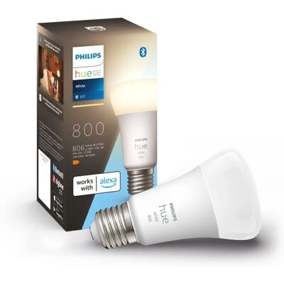 Philips Hue White E27 9W/800lm WW (929001821625) - 1x805lm Philips Hue White E27 9W/800lm WW (929001821625) - 1x805lm