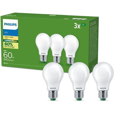 Philips 60W Varmvit LED-lampa - LED Lampa Philips 60W Varmvit LED-lampa - LED Lampa