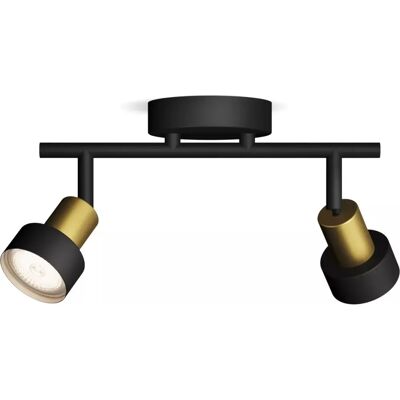 Philips 8720169299894 Spot GU10 Schwarz Gold - Spot Philips 8720169299894 Spot GU10 Schwarz Gold - Spot